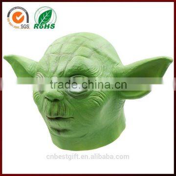Custom Horror Foam Latex Prosthetic Green Masquerade Mask photo-6