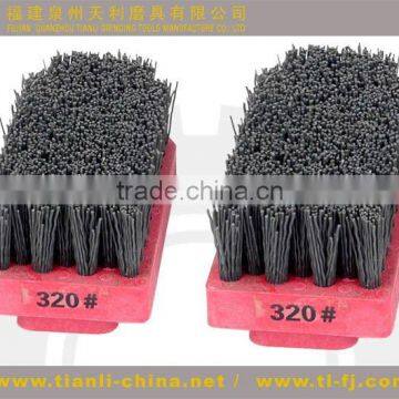 dimaond abrasive brush use for the granite