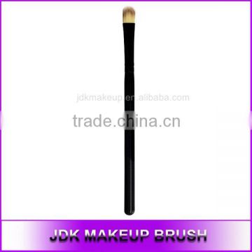 Black Thin Handle Small Round Top Cosmetic Concealer Brush