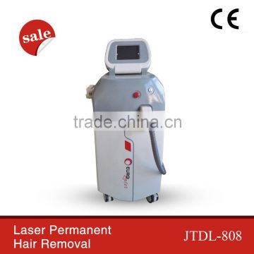 808nm diode laser hair removal beauty machine with refrigerator compressor and air cooling optional