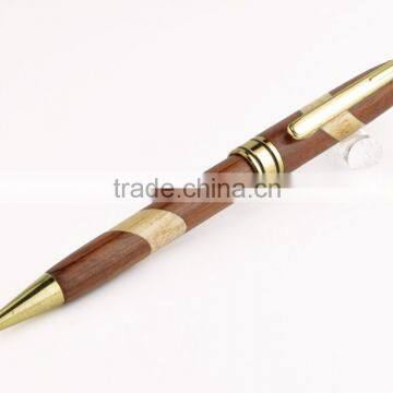 Hot Sales Pen Set Wooden Ball Point Pen With Metal Part Set Packing in Wooden Box for Promotional photo-3