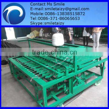 Straw grid forming machine/reed fence knitting machine with best price and high efficiency