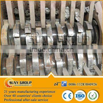 New Design Double Shaft Car Engines Shredding Machine Price