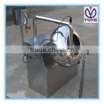 Small stainless steel chocolate coating machine