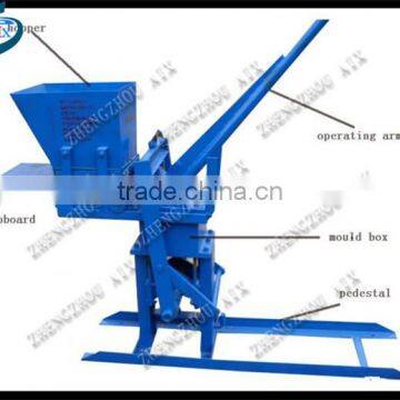 India market manual brick making machine.clay brick making machine for sale ,China clay brick making machine