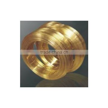 yellow brass wire