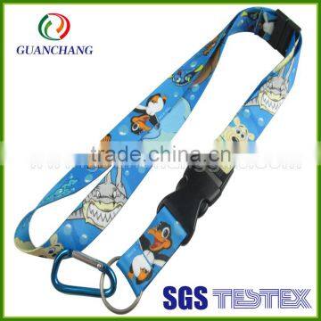 Cheap Custom Dye Sublimation Anime Lanyard Keychains photo-4