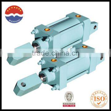 Tie rod hydraulic cylinders for agriculitural equipment