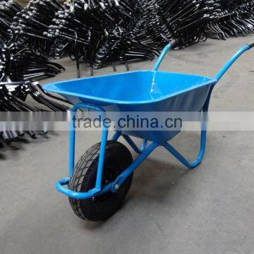 high quality competitive price blue color big tray WB5009 garden wheel barrow