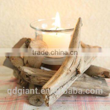 Home decor drift wood candlestick