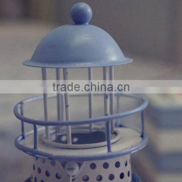 Graduated From the Mediterranean Sea Beacon, Wrought Iron Candlestick Creative Wedding Souvenirs photo-4