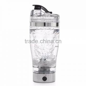 600ml Stainless Steel Electric Shaker Bottle USB photo-2