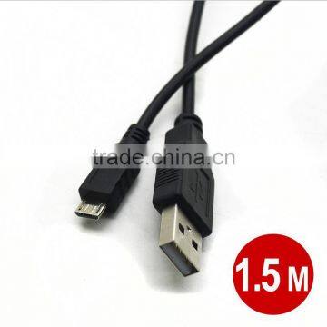 1.5m micro usb b type male cable micro usb cable bulk