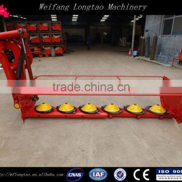 High effciency 6 Discs china rotary mower, lawn mower for sale
