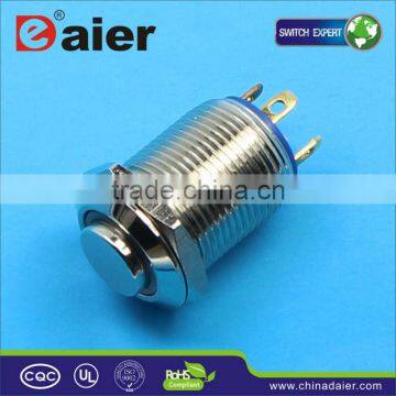 12mm led metal push button switch