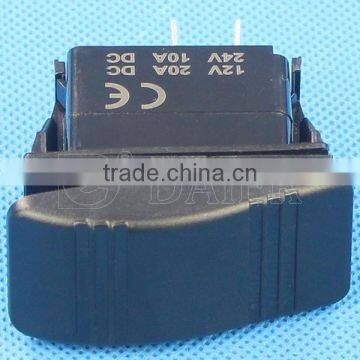 3 Lens 2 Pin Black ON-OFF Marine Switch Without Light photo-3