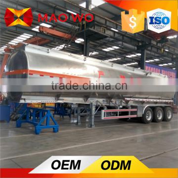 45000 liters Aluminium petrol fuel tank semi trailer