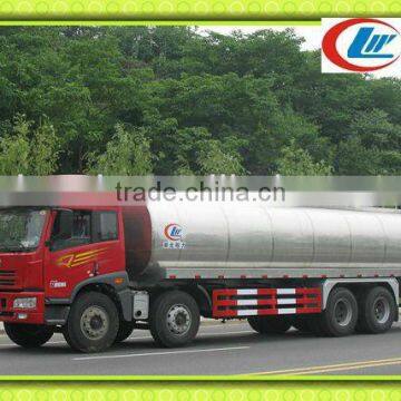 FAW 8X4 liquid food transportation truck,liquid food transportation truck