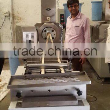 Jinan Eagle Wheat Flour Extrusion Bugles Snack Food Extruder Machine Installed in India photo-2