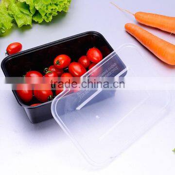Differrent Size Better Leak Resistant Meal Prep Bento Box Microwave Single Compartment Food Containers With Lids photo-2