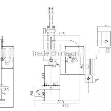 China JULY Hot Sale 15 Ton Toggle Hydraulic Press for Flanging photo-5