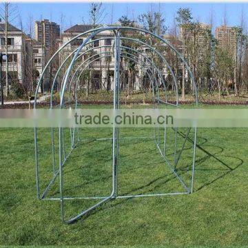 High Quality Garden Greenhouse Polytunnel Greenhouse With Metal Door 4x2x2mt photo-2
