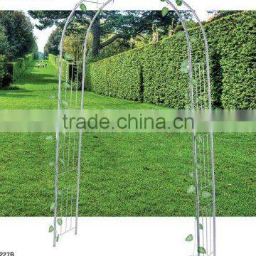 metal garden archway / metal rose arch / narrow garden arch