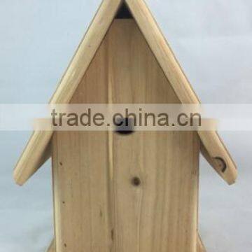 FSC Derictional Hot Selling Wooden Birdhouse /bird Cage,decor Garden photo-4