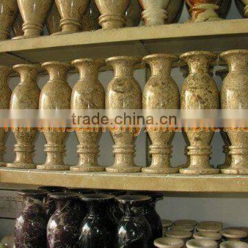 UNIQUE FOSSIL MARBLE FLOWER VASES photo-2
