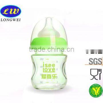 LFGB Standard Glassware bottle Baby Feeding Bottle BPA FREE