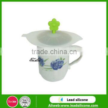 Silicone Rubber Coffee Cup Lid,Food Grage Silicone Cup Cover photo-5