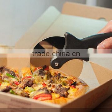 CY135 Stainless Steel Pizza Cutter with handle Pizza Knife