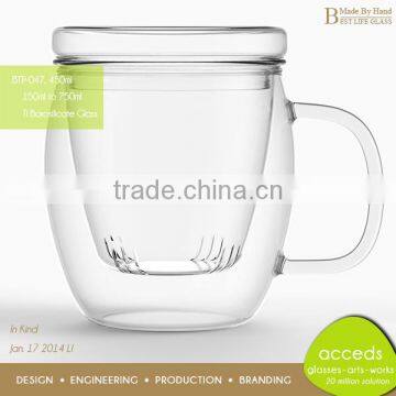 Outside Protable Borosilicate Colorful Glass Coffee Pot photo-4