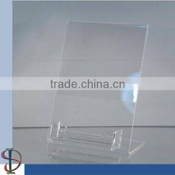 Menu Holder with Business Cards Box