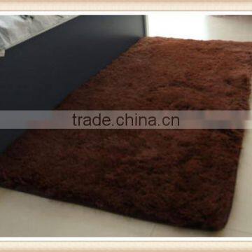 Bathroom Door Carpet Shaggy Soft Area Rug Bedroom Oval Floor Mat 40*60 Pure photo-3