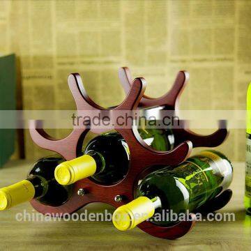 Refinement Folding Wooden Wine Shelf photo-2