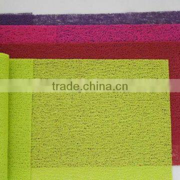Colorful Uunpatterned Plastic Placemat