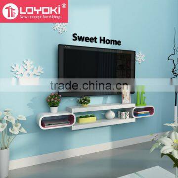 2016 New DIY Assembly Wall Mount TV Console Wall Floating Shelf for Home Decor TV Console photo-2