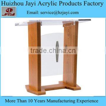 Factory Wholesale Clear Acrylic Modern Design Church Podium photo-3