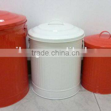 Manufacture 11L/15L/26L/40L metal trash bin