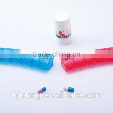 Wholesale 7day Plastic Pill Box/plastic 7 Days Pill Box photo-4