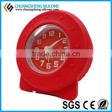 Round Shaped Digital Alarm Clock, Promotional Silicone Clocks, Smart Table Clock photo-5