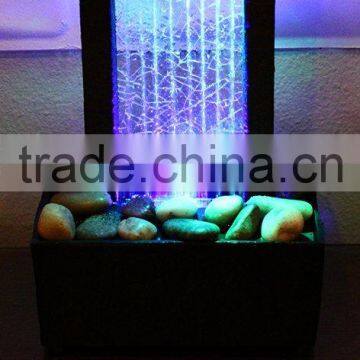 Relaxation LED Lights Water Fountain photo-2