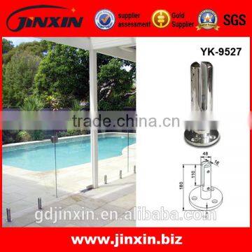 JINXIN Balustrade Spigot Spigot Made in _Square Stainless Steel Glass Pool Fence photo-3