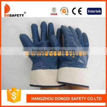 DDSAFETY 2017 Cheap Nbr Glove With Rough Chip Finished photo-2