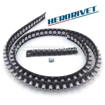 Self-piercing rivets  semitubular shapes Self-piercing rivets fasteners