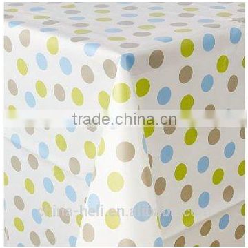 Plastic PEVA Dot Table Cloth