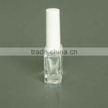 2015 New Arrival Nail Polish Brush Wide Square Glass Bottlr Packaging for Nail Polish photo-2