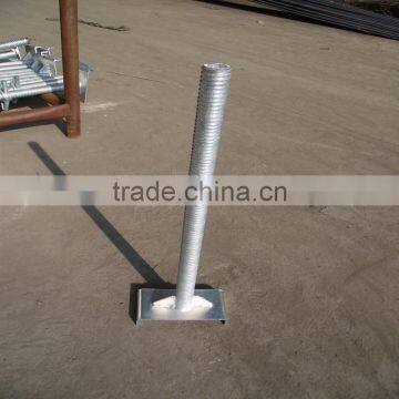 M30x600MM/120x120x4mm Solid Base Jack Painted