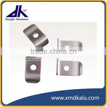 Punching holes aluminum accessories